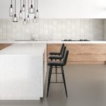 Kitchen Island in Pearl-Jasmine